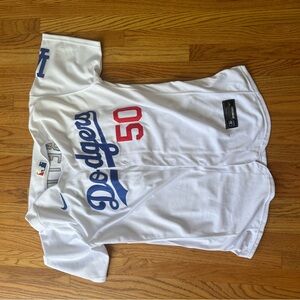 Men's White and Blue Sports Shorts